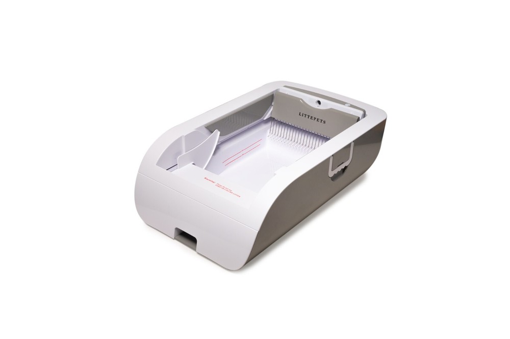 Automatic Self-Cleaning Cat Litter Box Deodoriser Battery Backup