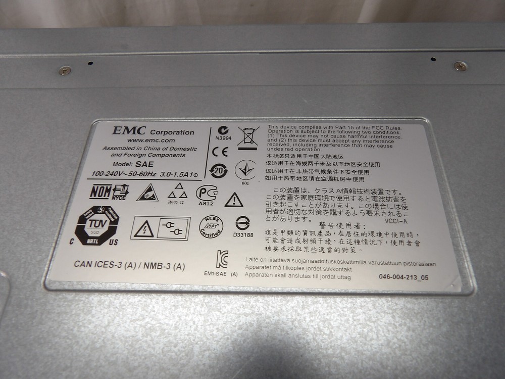 EMC SAE 25 Bay Storage Array