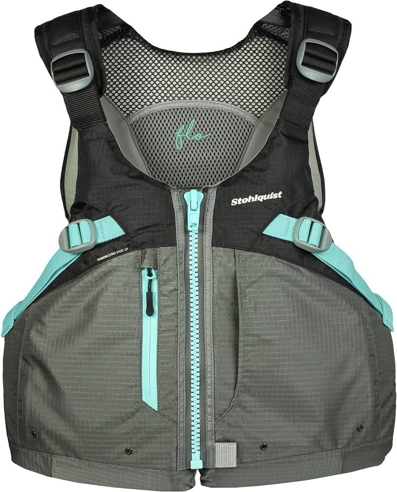 Stohlquist Flo PFD - Grey/Turquoise