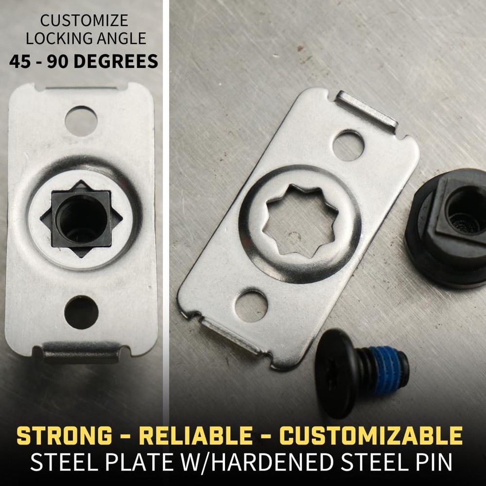 Universal Tool Holster - Gravity Locking Clip-On Belt Holder for Drills & Tools