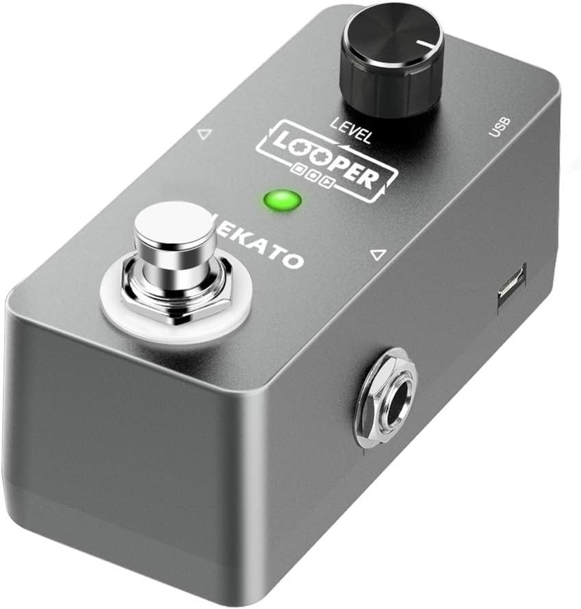 Intuitive Guitar Loop Pedal - Single-Knob Operation
