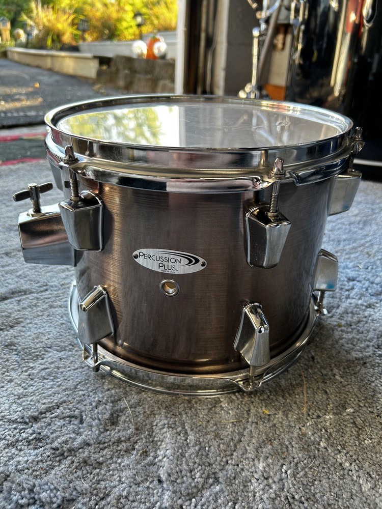 12 Inch Percussion Plus Smokey Chrome Power Tom Drum