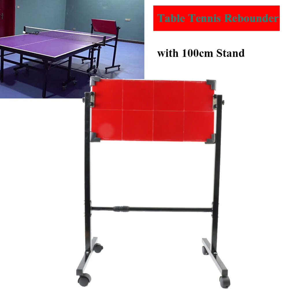 Self-study Table Tennis Return Board PingPong Rebound Replacement Board w/ Stand