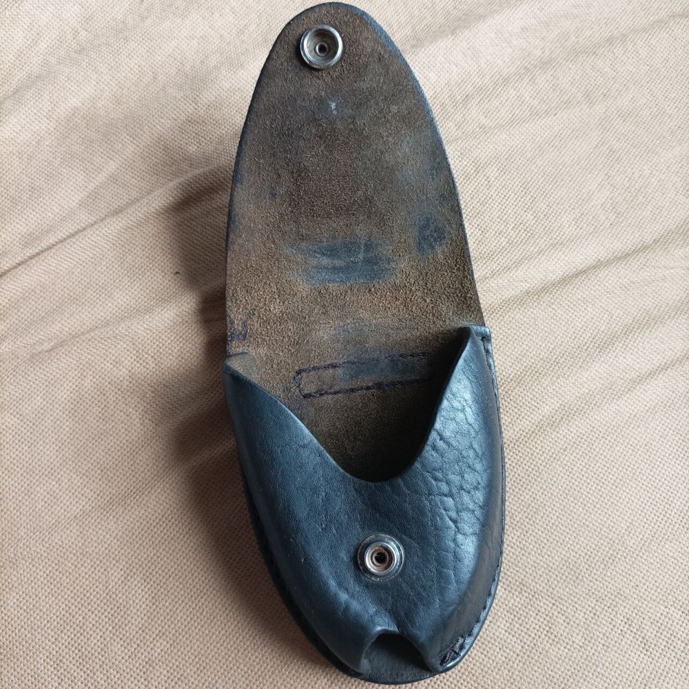Vintage USSR leather Case for handcuffs