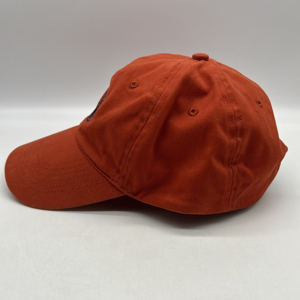 Stonewater Golf Club Hat Cap Adjustable Hook And Loop Strap Orange