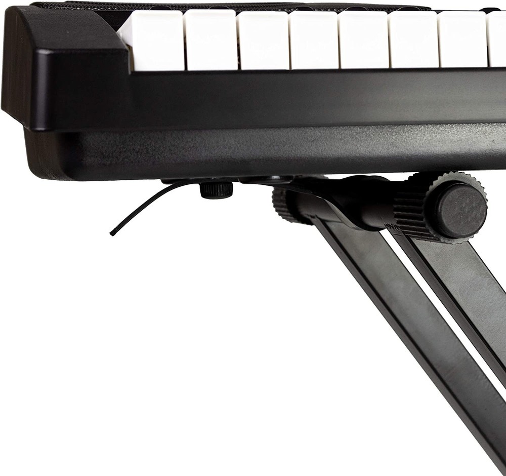 MR DJ KS650 2 Tier Doubled Keyboard Stand Adjustable Locking Straps & Quick