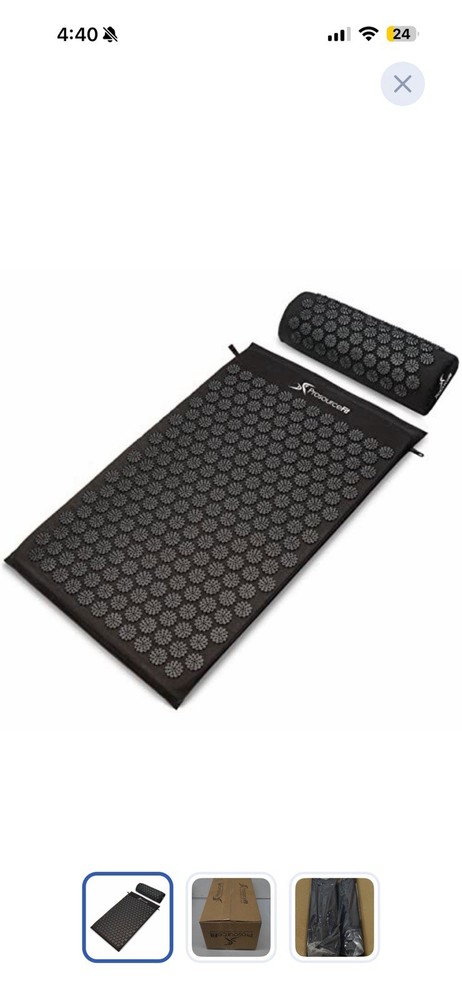Prosource For Acupuncture Mat With Pillow Brand New