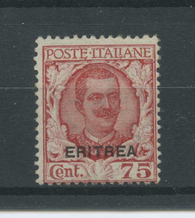 COLONIE ERITREA 1926 SOVR. C.75 **