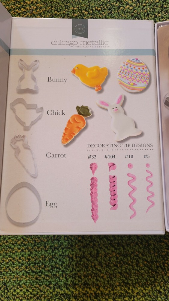 Chicago Metallic Easter Cookie Set 19-Piece NEW