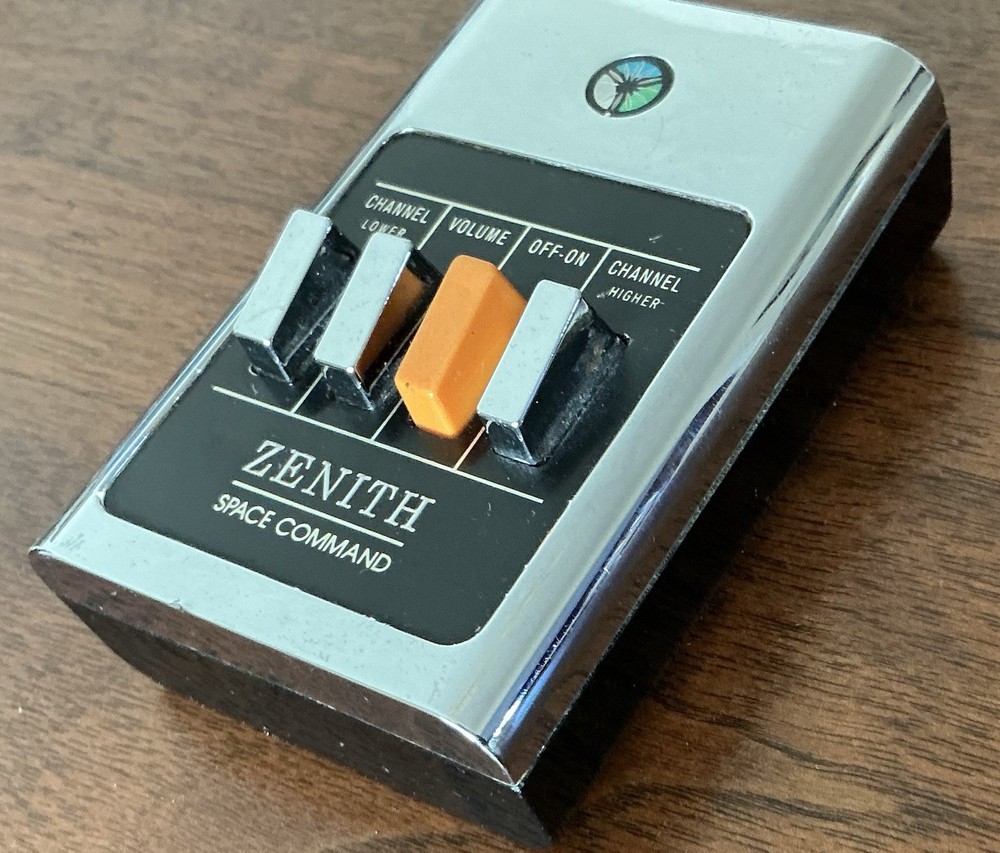 Zenith Space Command TV Remote 4 Push Button "Clicker" Vintage