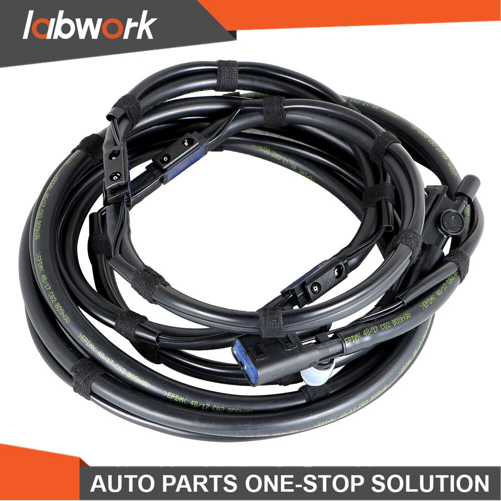 Labwork Front Windshield Washer Hose W/ Heated For Mercedes-Benz 2007-2014 Black