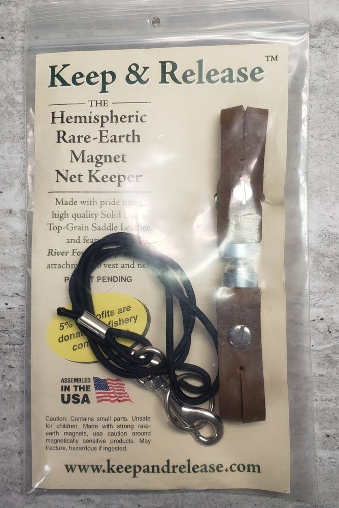 Keep & Release Magnetic Landing Net Keeper New In Package