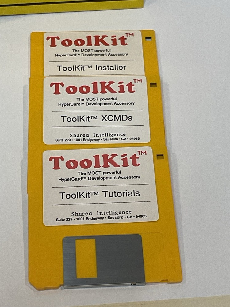 Vintage Macintosh Software Toolkit HyperCard Development Accessory KOHTEC INC