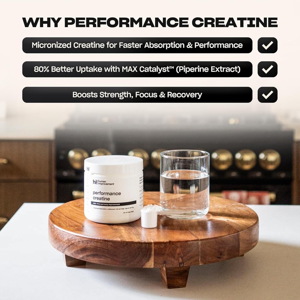 Human Improvement Performance Creatine (Exp 03/27) 30 Servings