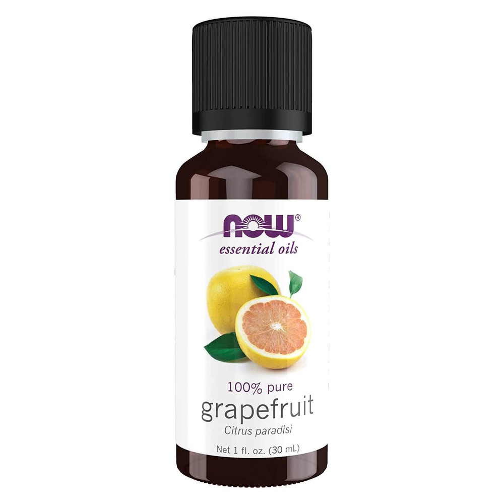 2 x NOW Grapefruit Oil 1 fl oz Aromatherapy