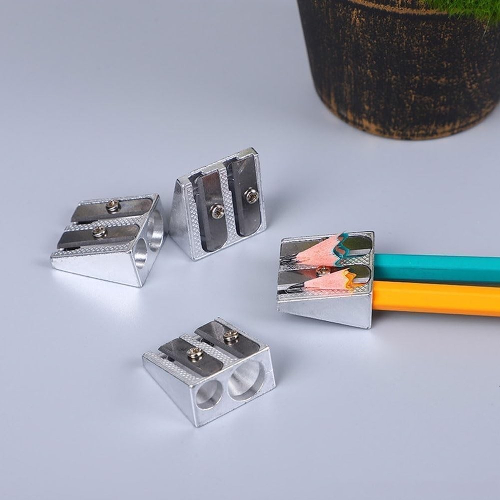 Silver Magnesium Pencil Sharpener Survival,