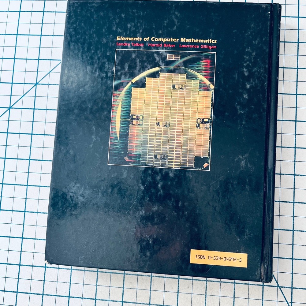 Elements of Computer Mathematics Talbot 1985 Vintage Computer Computing Science