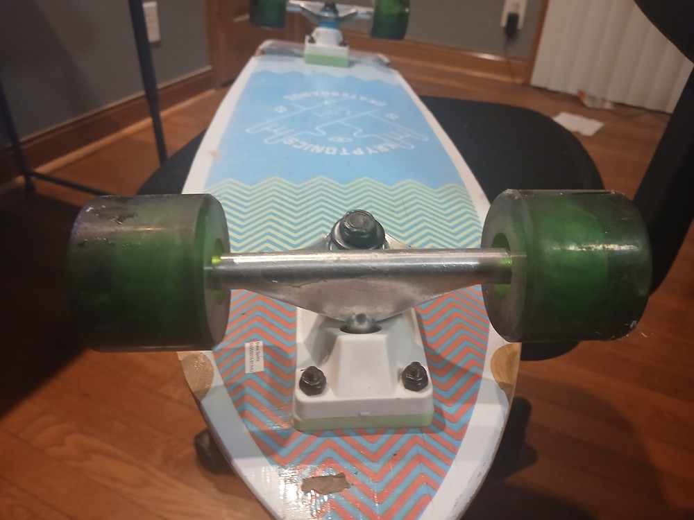 kryptonics 36" longboard cruiser skateboard