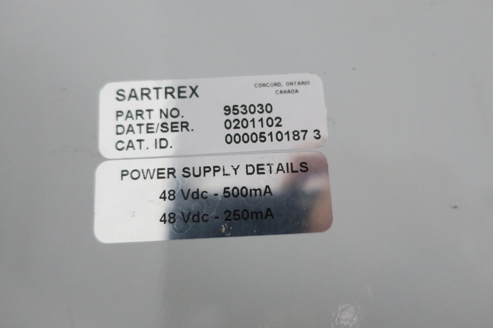 Sartrex 953030 Stroke Time Test Module 48v-dc