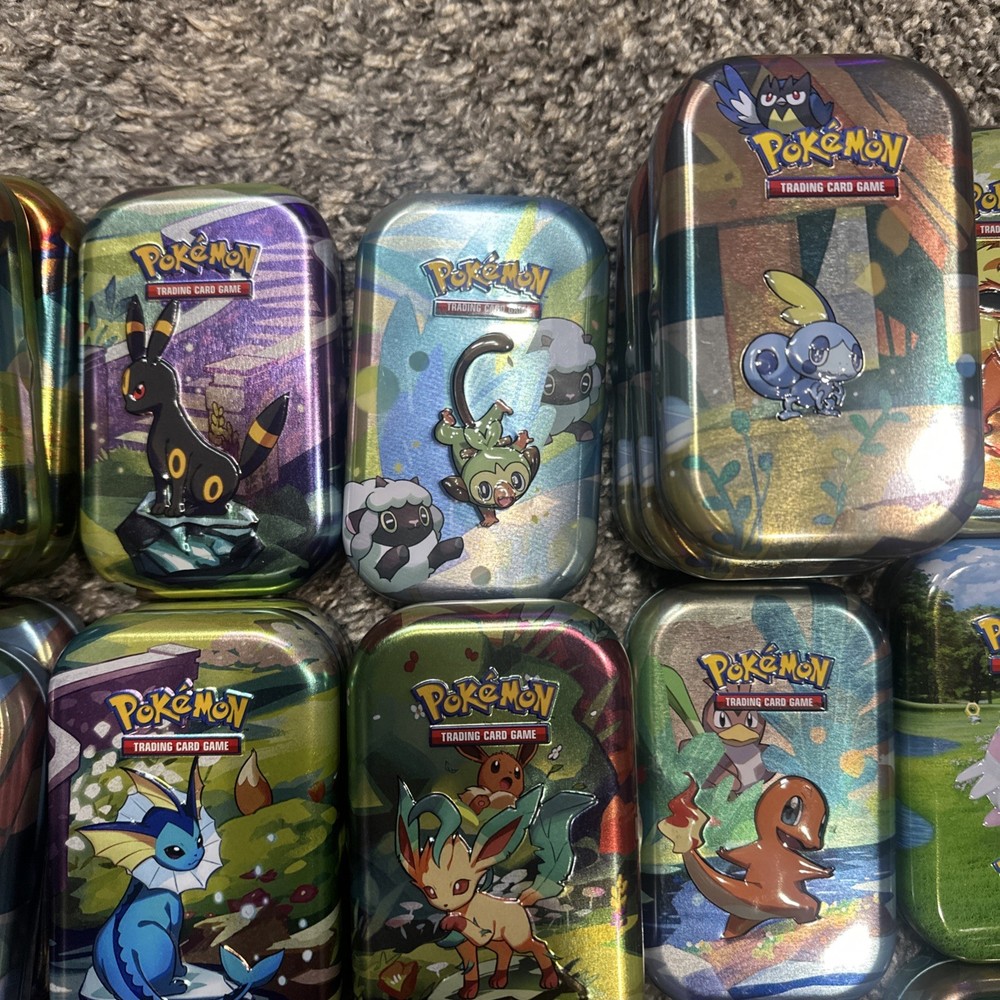 Pokemon TCG Mini Tin *EMPTY* Multiple Available