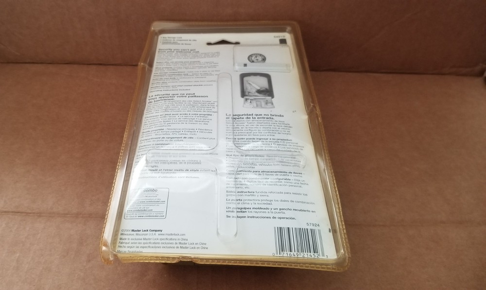 Master Lock 5401D Wall Mounted Access Key Storage , NOS