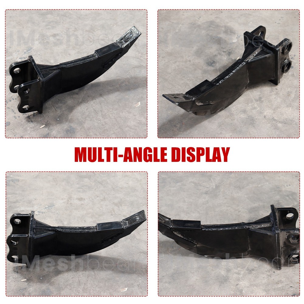 US 17.3" Ripper Attachment For Mini Excavators Digger Attachment 1" Mouting Hole