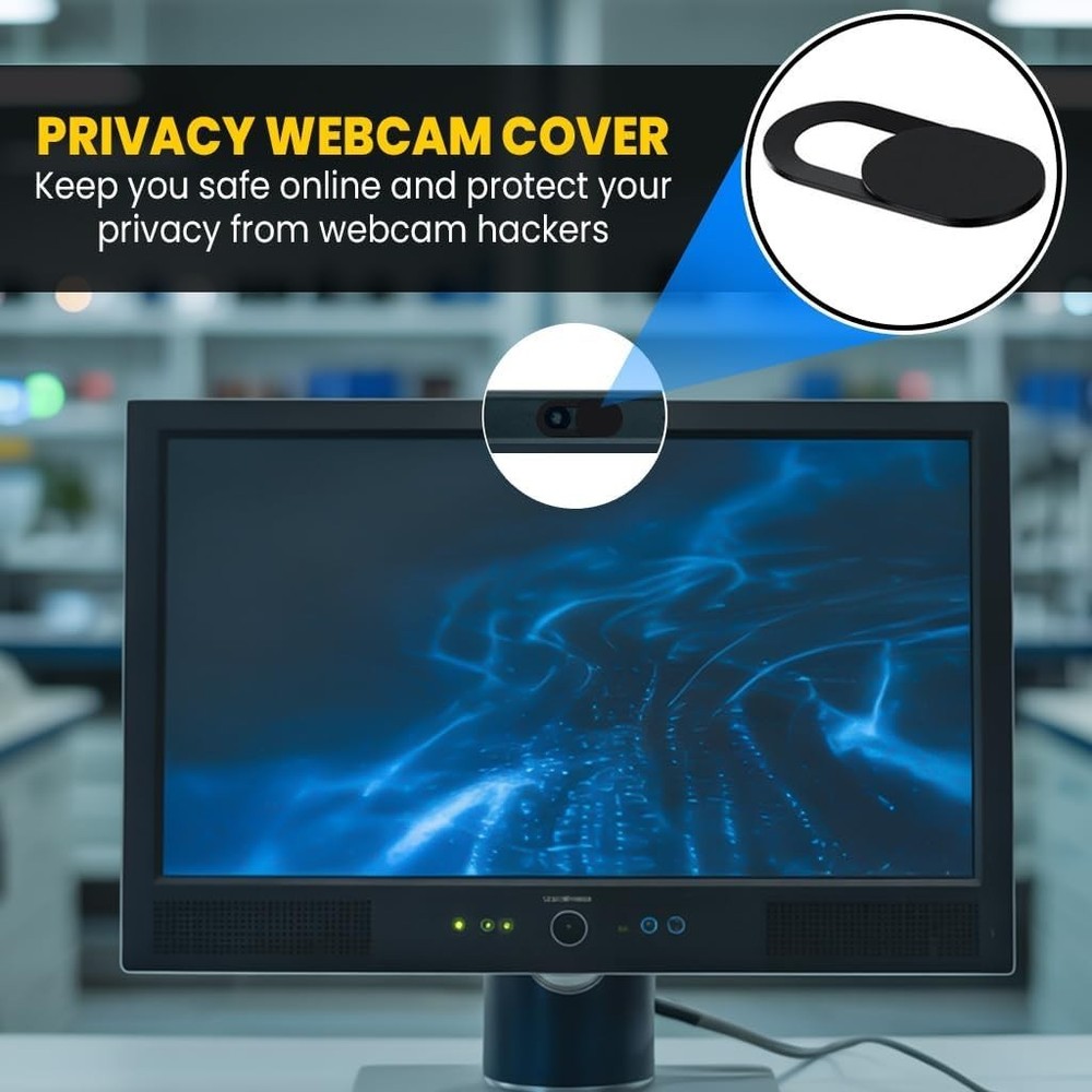Protect Privacy with Thin Camera Covers for All Devices 3 Pack