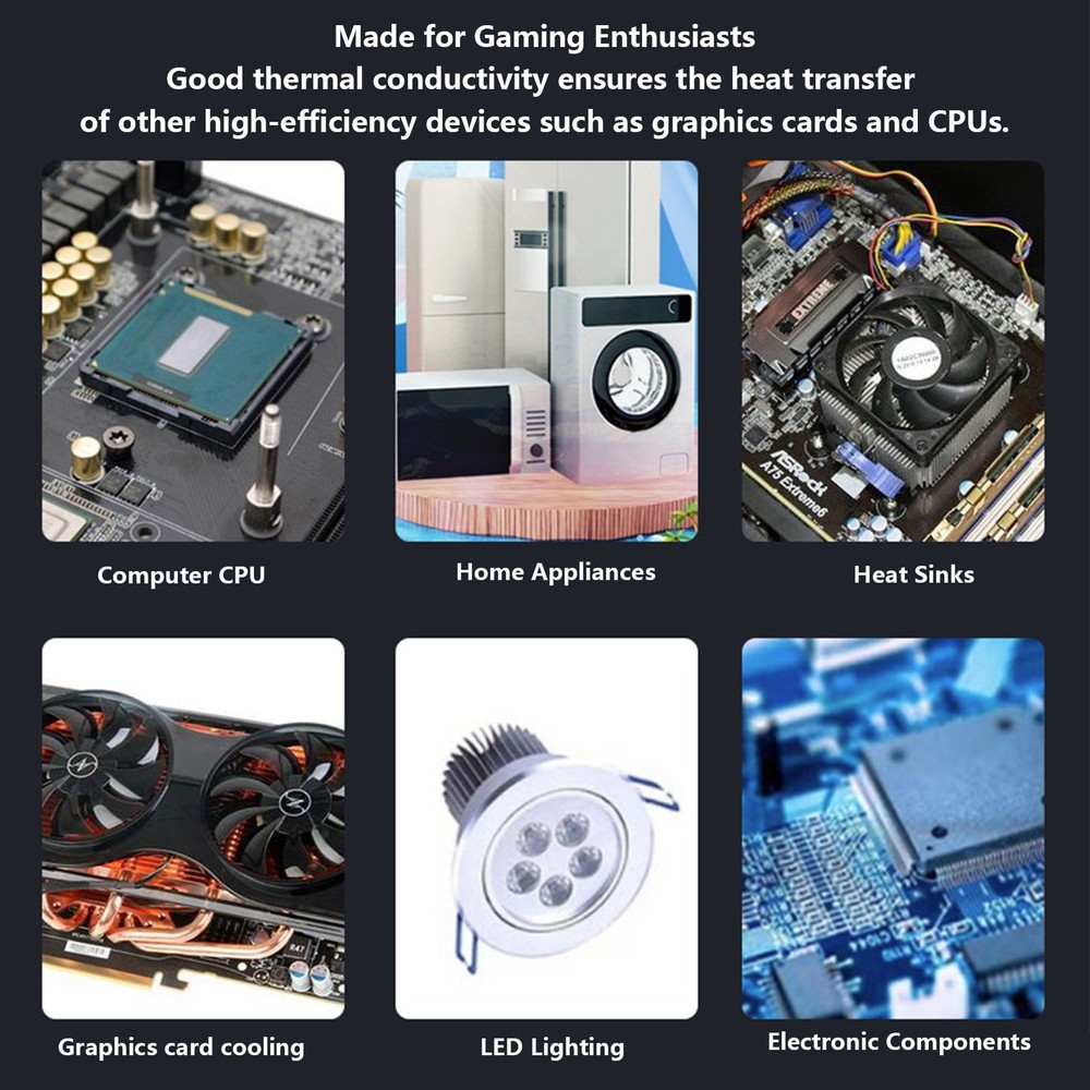 Thermal Paste For CPU GPU Laptop Grease Desktop Computer Motherboard Cooling