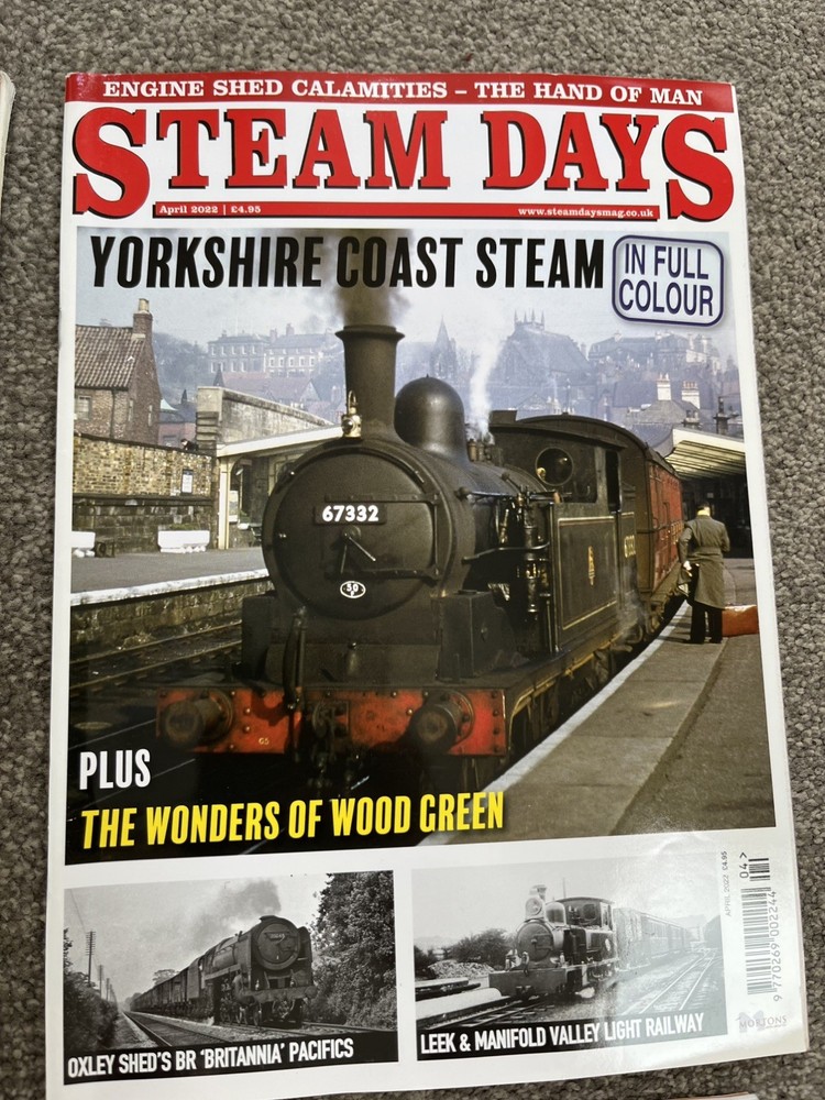 Steam Days Magazine, 2022, 7x Misc Issues,