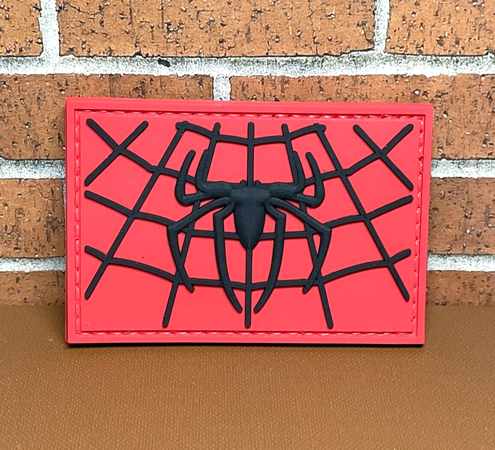 Tactical PVC Patch - Morale Spiderman Patch - Superhero Patch