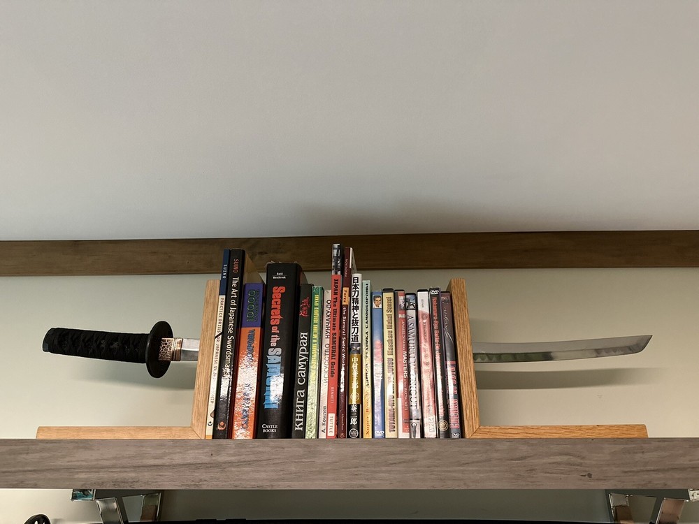 Unique Katana Book Holder Handmade