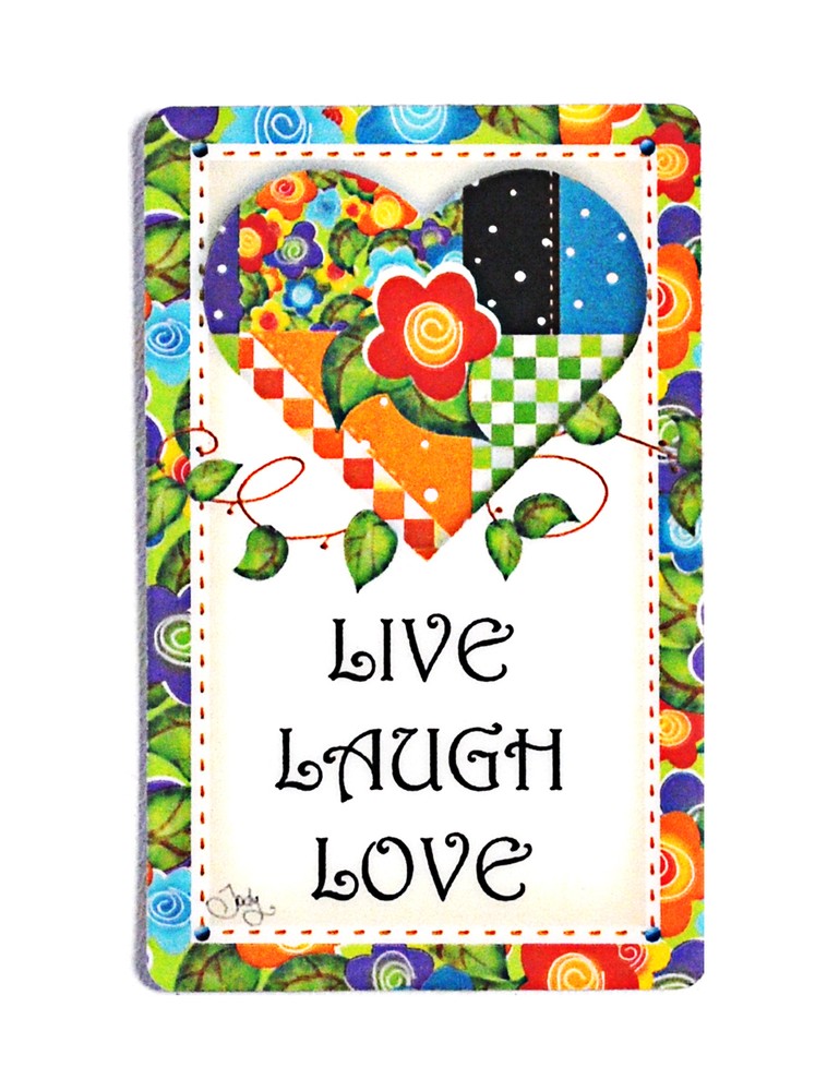 Live, Laugh and Love Magnet