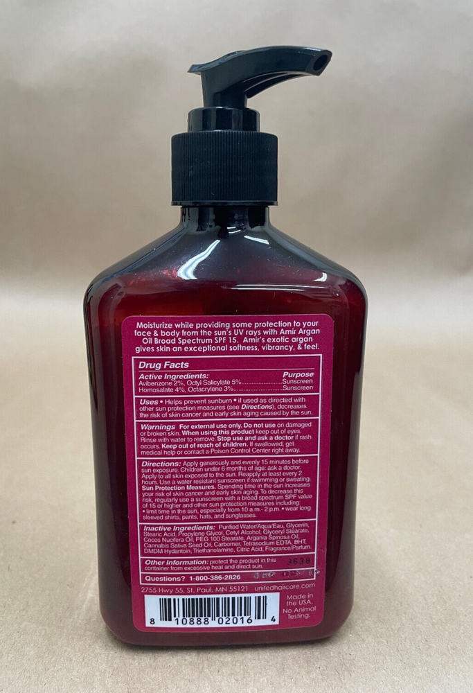 AMIR Broad Spectrum Moisturizer with SPF 15 (12 FL oz)