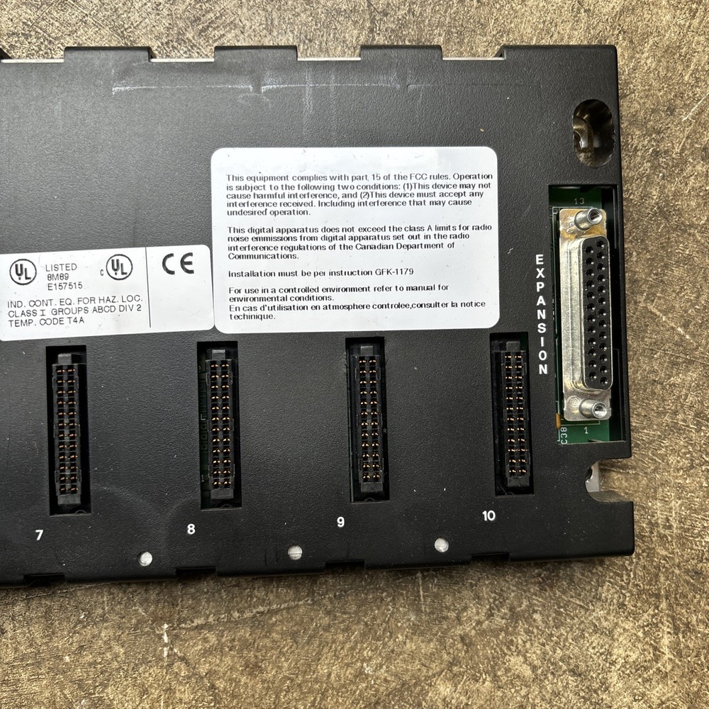 GE Fanuc IC693CHS393F PLC Rack