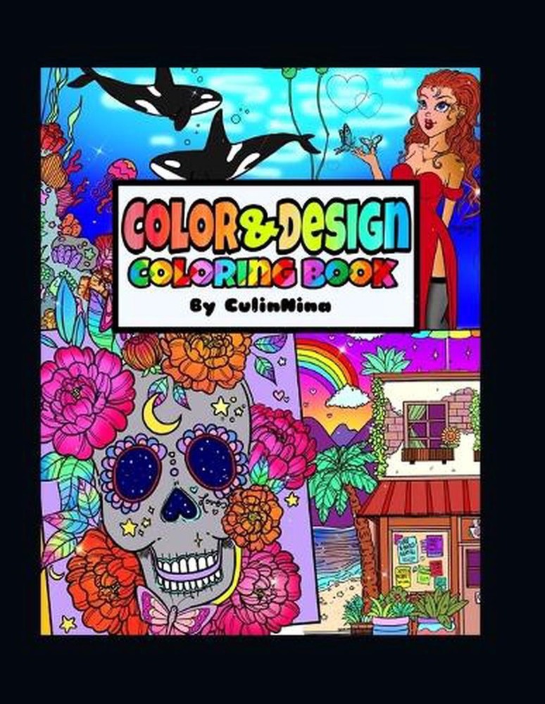Color & Design Coloring Book