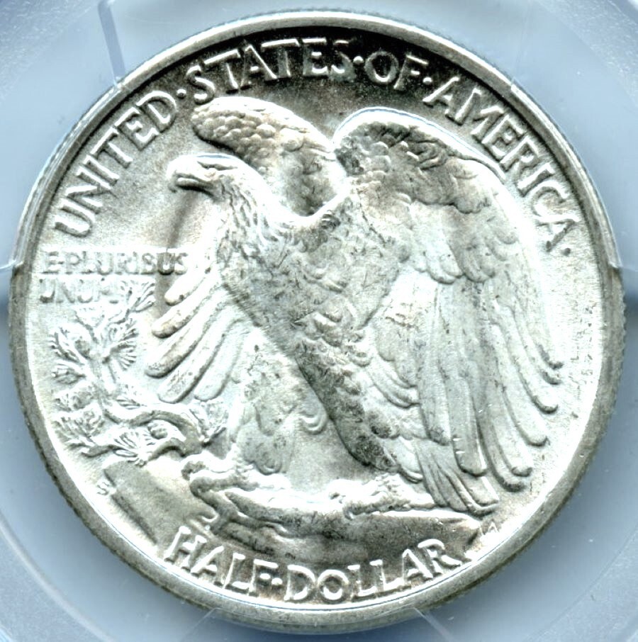 1945-S Walking Liberty Half Dollar, PCGS MS66