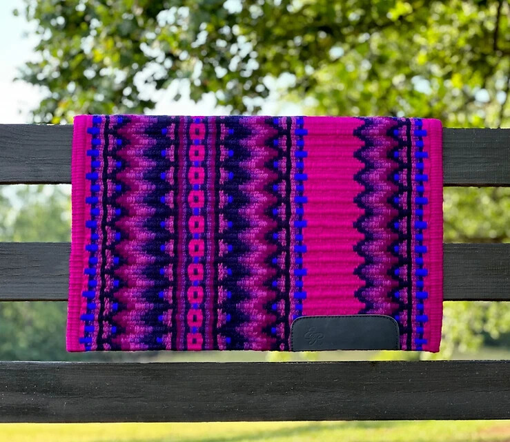 Handmade Woolen Western Saddle Blanket Horse (Customization Available)