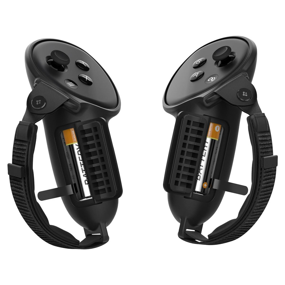 Silicone Fit Designed for Meta Quest 3/3S Controller Grips, Non-Slip Adjustable