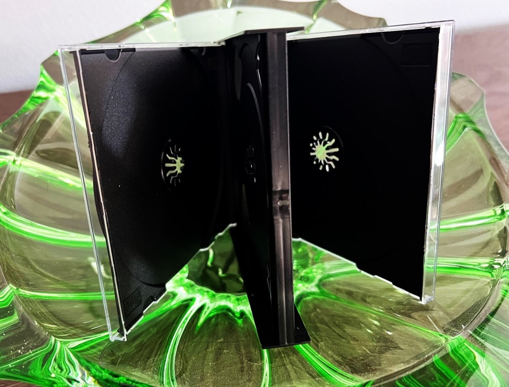 5  QUAD CDs  With Black Trays  FIVE  24MM MULTI Quad CDs