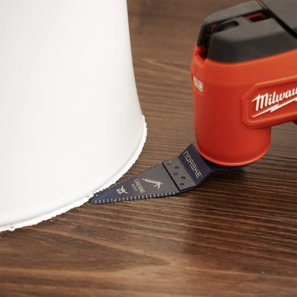 Norske Tools NOTP229 Caulking Scraper Oscillating Multi Tool Accessory Black