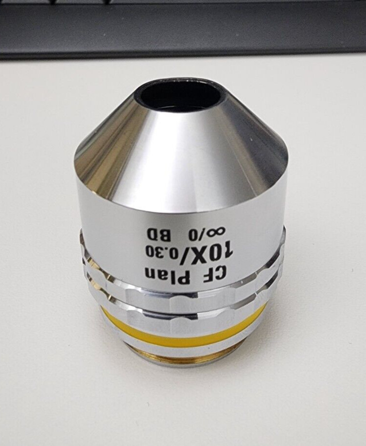 Nikon Microscope CF Plan 10x/0.30 BD WD 6.5 Objective Lens