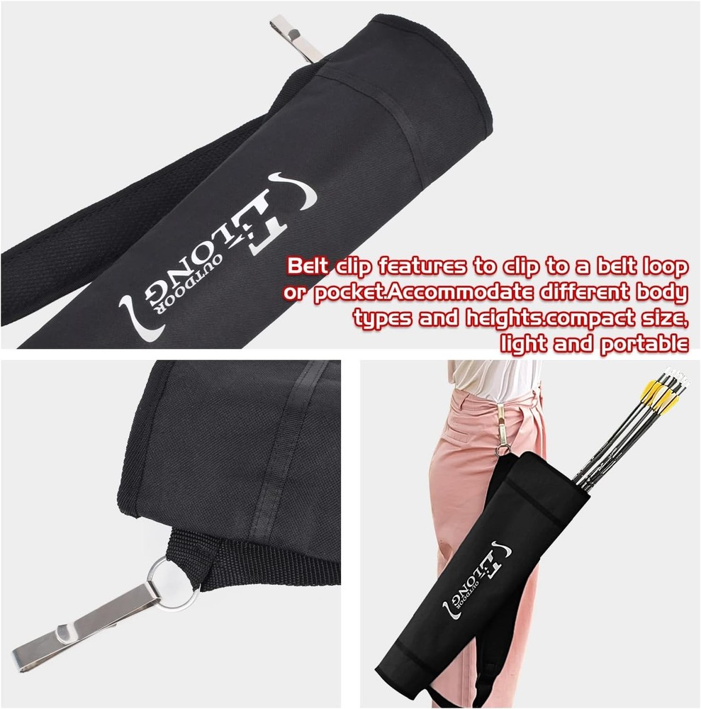 Elong Archery Back Holder - Adjustable, Comfortable & Lightweight Design