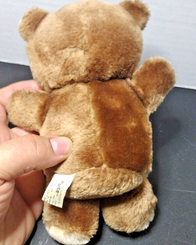 VTG RUSS Bear Plush "Apperley" Fully Jointed Stuffed Animals