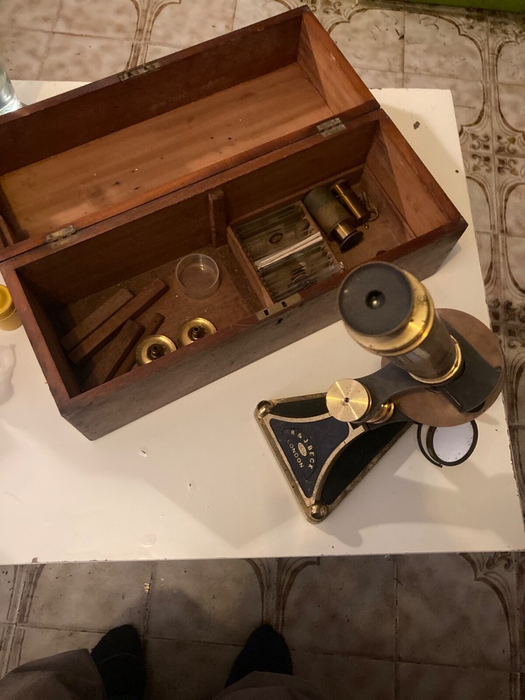 R & J.Beck microscope 1870