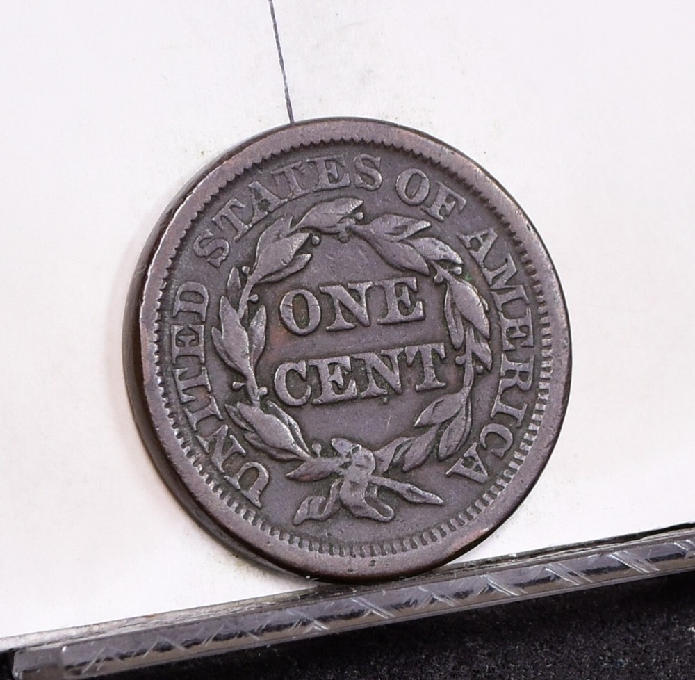 1845 Large Cent - Fine (#57808-L)