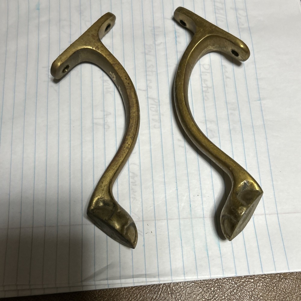 Solid Brass Claw Feet Legs Set Of 2 6"L