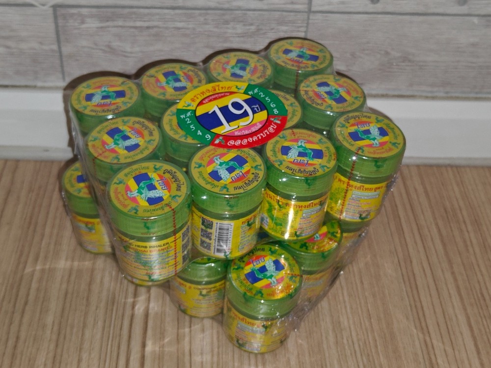 6-Pack Hong Thai Yadom | Formula 2 | Authentic Thai Aromatherapy