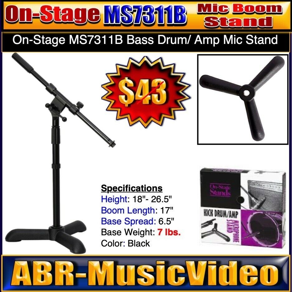 On-Stage Tabletop Mic Clamp (TM03)