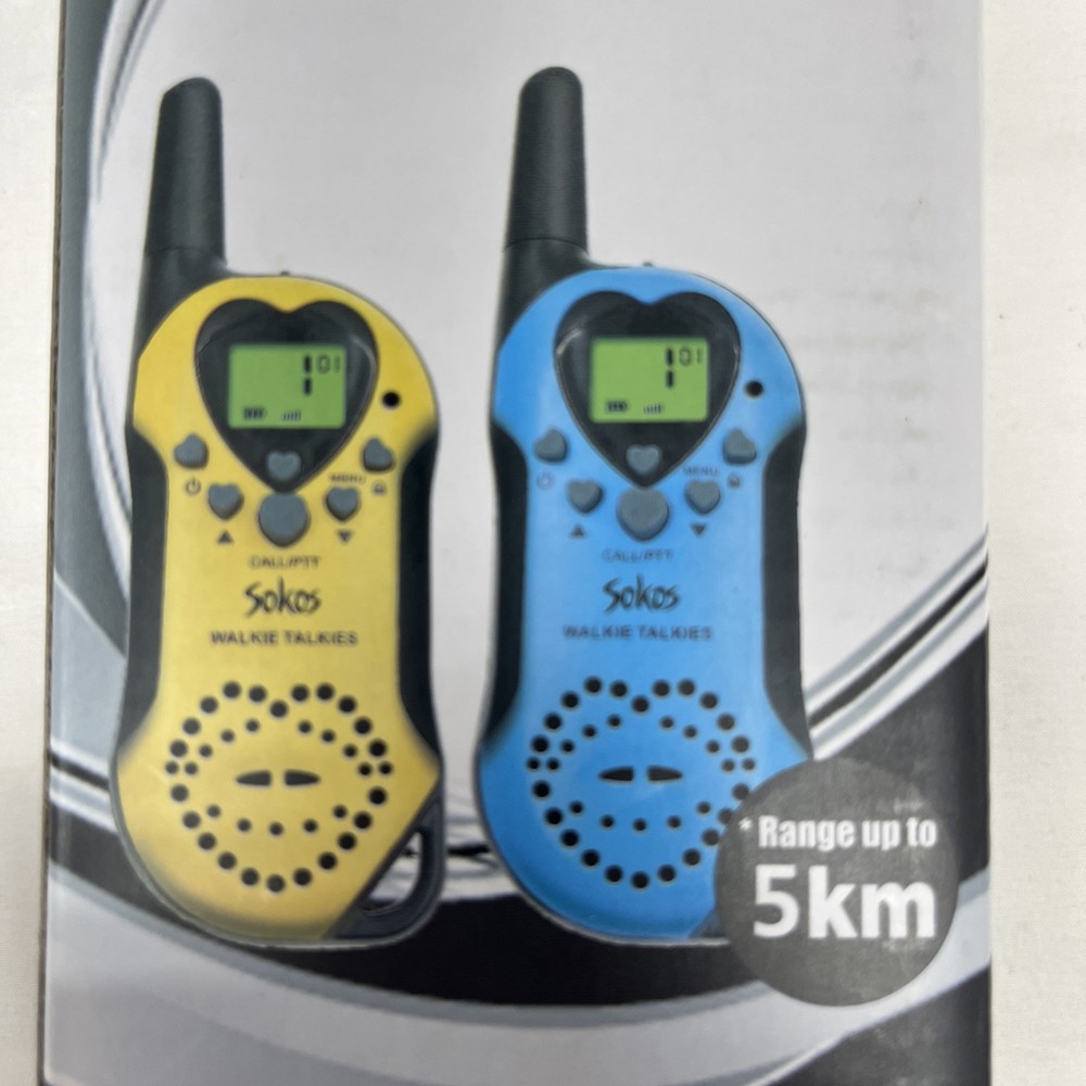 Walkie Talkie Set 5km Range Sokos T-6