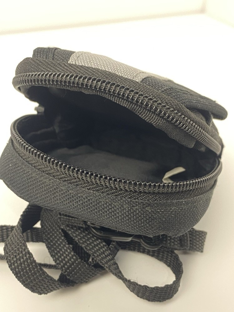 Vivitar Compact Digital Camera Case Gray/Black with Carrying Strap